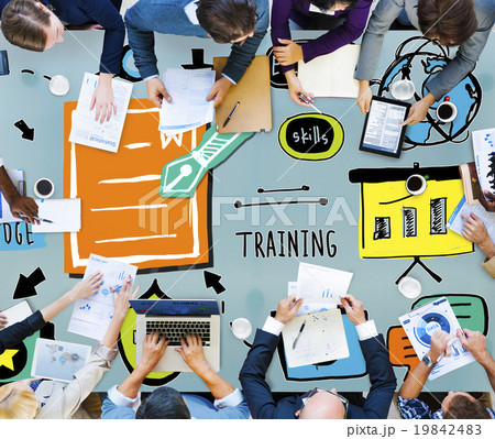Knowledge Training E-Learning Skills Start Up Launch Concept Knowledge Training E-Learning Skills Start Up Launch Concept 19842483