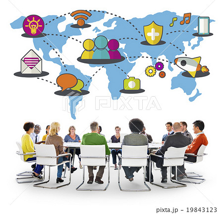 Social Network Sharing Global Communications Connection Concept Social Network Sharing Global Communications Connection Concept 19843123