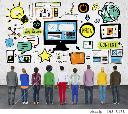 Diversity Casual People Web Design Content Aspiration Team Conce 19843128