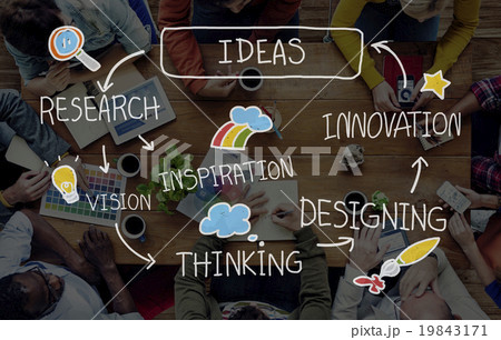Ideas Thinking Strategy Creativity Planning Inspiration Concept 19843171