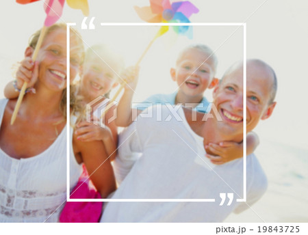 Holiday Summer Vacation Frame Pattern Concept Holiday Summer Vacation Frame Pattern Concept 19843725