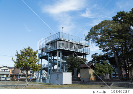 津波 避難タワー 津波 避難タワー 19846287