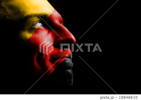 Sports fan - a patriot. Sports fan - a patriot. 19846610