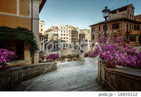 Spanish Steps, Rome, Italy 19850112