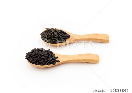 黒米（ブラックライス）とワイルドライス: Black rice & Wild rice 19853842