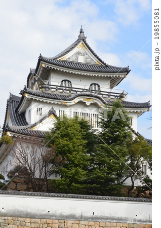 岸和田城の天守閣（大阪府岸和田市岸城町） 19855081