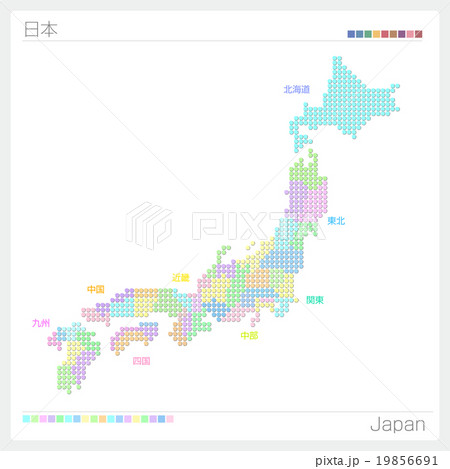 日本地図 19856691