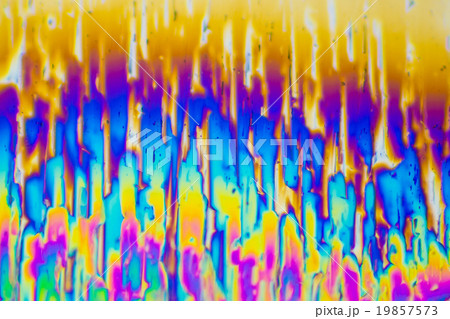 クエン酸の結晶の顕微鏡写真 19857573