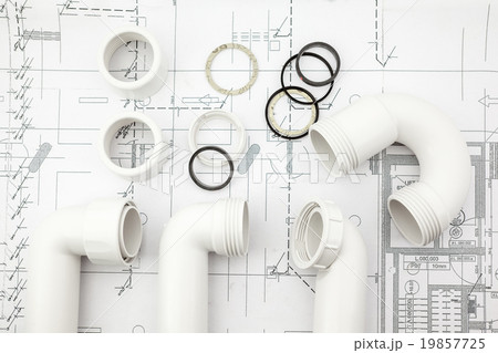 white siphon on plan 19857725