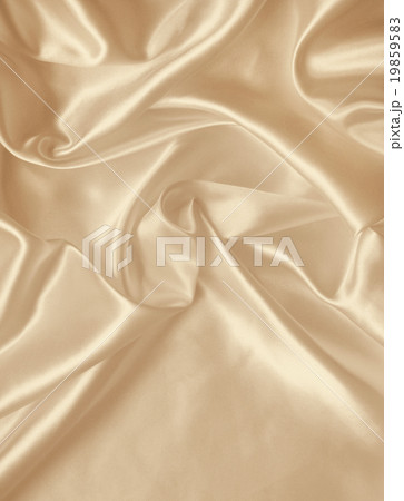 Smooth elegant golden silk as wedding background. Smooth elegant golden silk as wedding background. 19859583