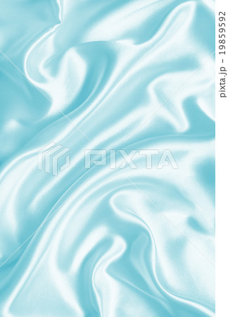 Smooth elegant blue silk or satin as background 19859592
