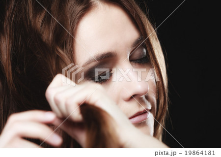 people concept - teenage girl portrait people concept - teenage girl portrait 19864181