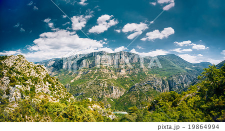 Beautiful landscape of the Gorges Du Verdon in 19864994