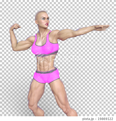 Female bodybuilder 19869122