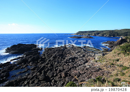 爪木崎海岸　柱状節理 19870428