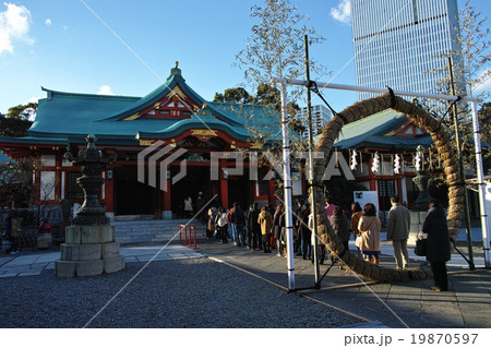 東京 日枝神社と茅の輪 東京 日枝神社と茅の輪 19870597