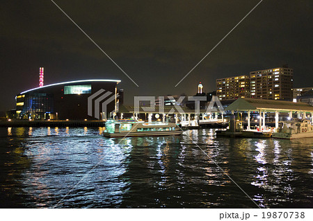 あるかぽーとと海峡館夜景 あるかぽーとと海峡館夜景 19870738
