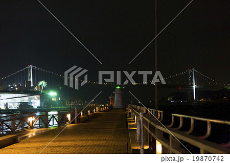 あるかぽーとと関門橋夜景 19870742