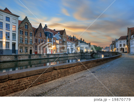 waters of Spiegelrei, Bruges 19870779