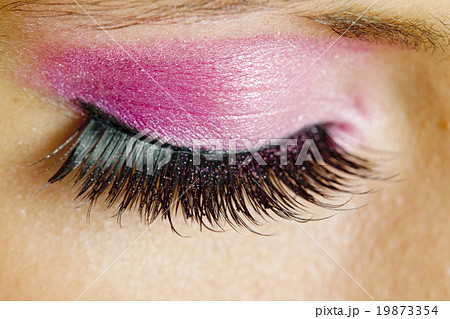 detail of woman''s makeup detail of woman''s makeup 19873354