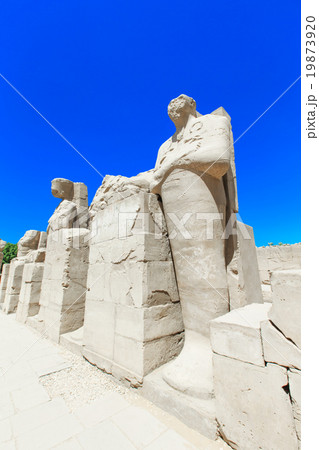 Ancient ruins of Karnak temple in Egypt 19873920