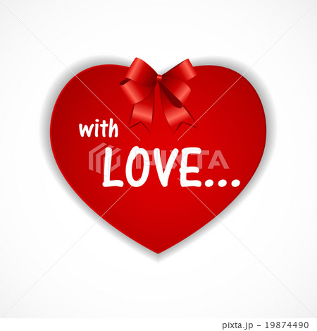 St Valentines  Day Greeting Card Vector 19874490