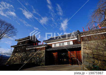 上田城東虎口櫓門（斜め） 19875967