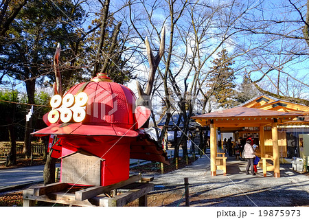 真田神社の真田赤備え兜 真田神社の真田赤備え兜 19875973