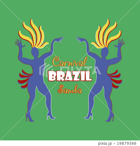 Brazilian Carnival logo and emblem 19879366