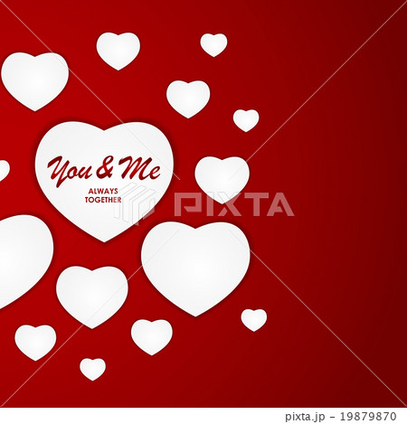 St Valentines Day Greeting Card Vector St Valentines Day Greeting Card Vector 19879870