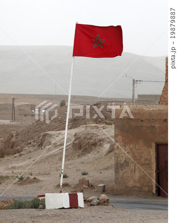 Moroccon flag 19879887
