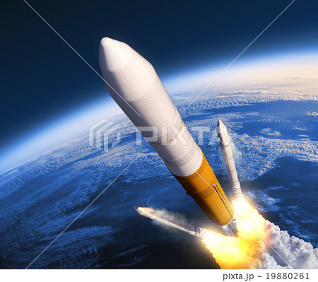 Solid Rocket Boosters Separation 19880261