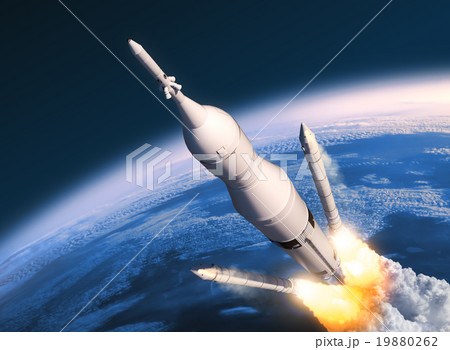 SLS Solid Rocket Boosters Separation 19880262