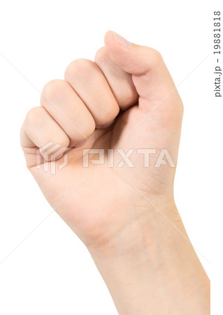 Hand with clenched a fist Hand with clenched a fist 19881818