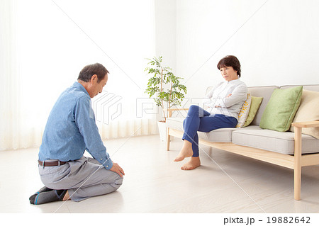 シニア夫婦の喧嘩 19882642