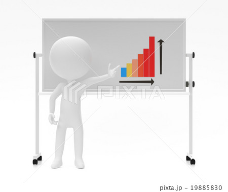 プレゼンテーションのイラスト プレゼンテーションのイラスト 19885830
