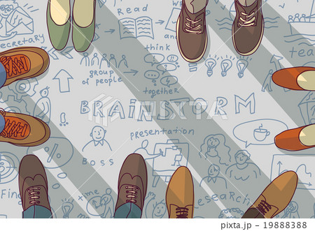 Creative team group people ideas brainstorm 19888388