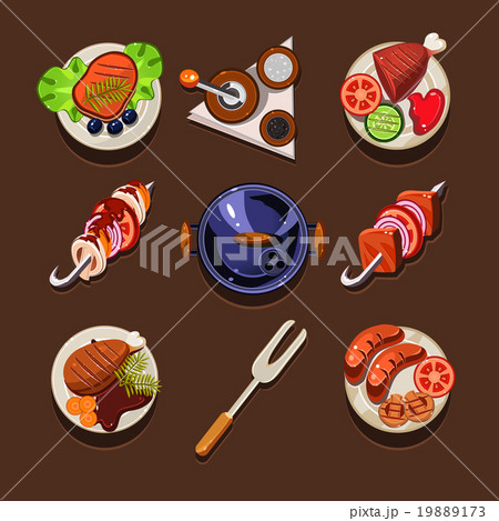 BBQ Grill Icon 19889173