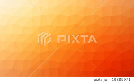 Abstract triangle geometrical orange background. 19889971