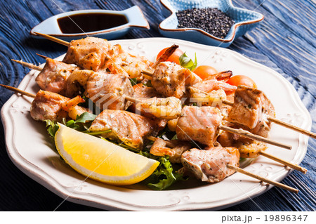 The Seafood shashlik 19896347