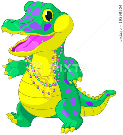 Mardi Gras Alligator 19899904