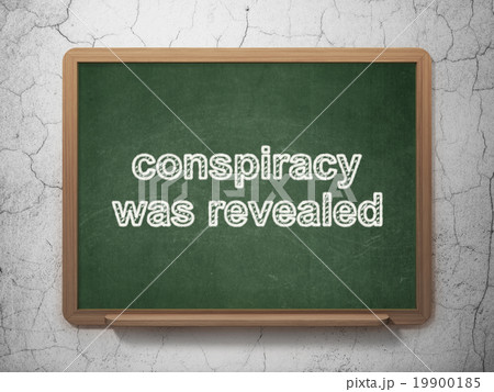 Politics concept: Conspiracy Was Revealed on 19900185