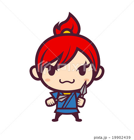 猿飛佐助 キャラクターのイラスト素材