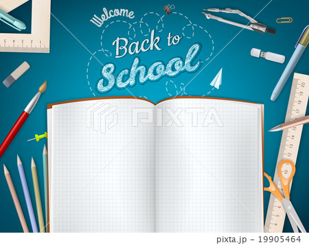Back to School background. EPS 10 Back to School background. EPS 10 19905464