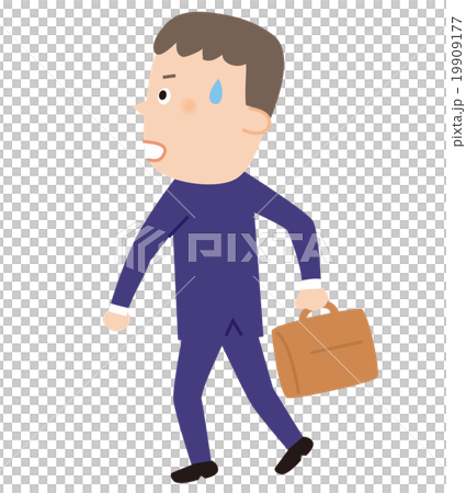 Impatient office worker 19909177