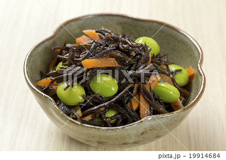 ひじきと豆の煮物 19914684