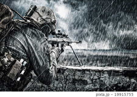 U.S. Army sniper U.S. Army sniper 19915755