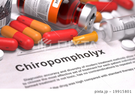 Diagnosis - Chiropompholyx. Medical Concept. 19915801