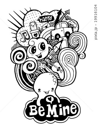 Be mine ,Valentine's day abstract background 19916104