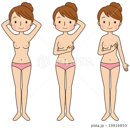 乳癌チェック　女性 19916850